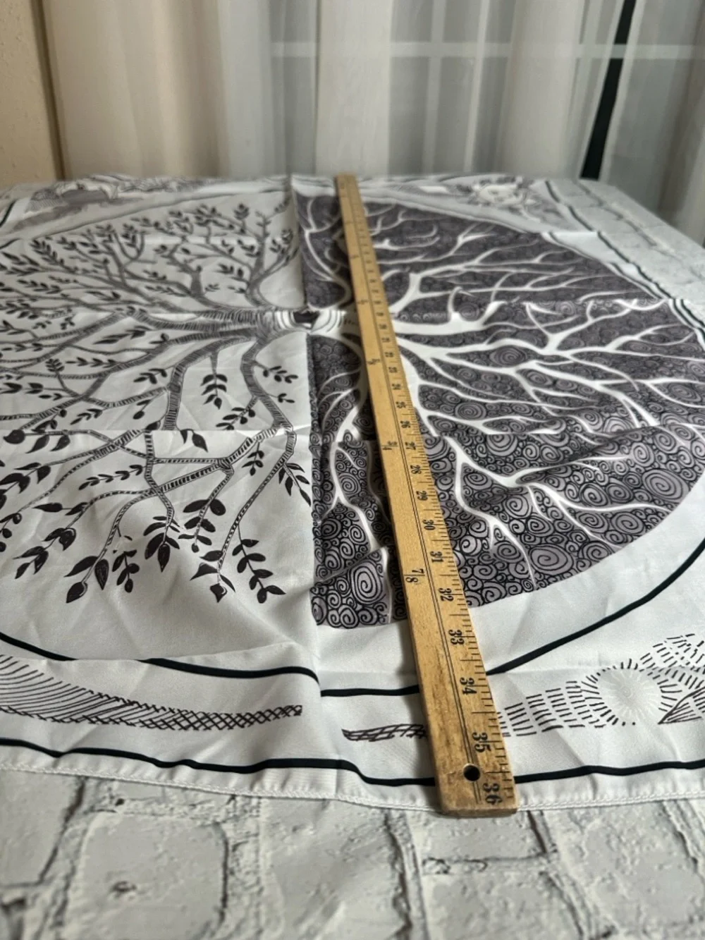 Druid Tree of Life Wall Tapestry All Seeing Eye Sun Moon 36” x 28” NEW